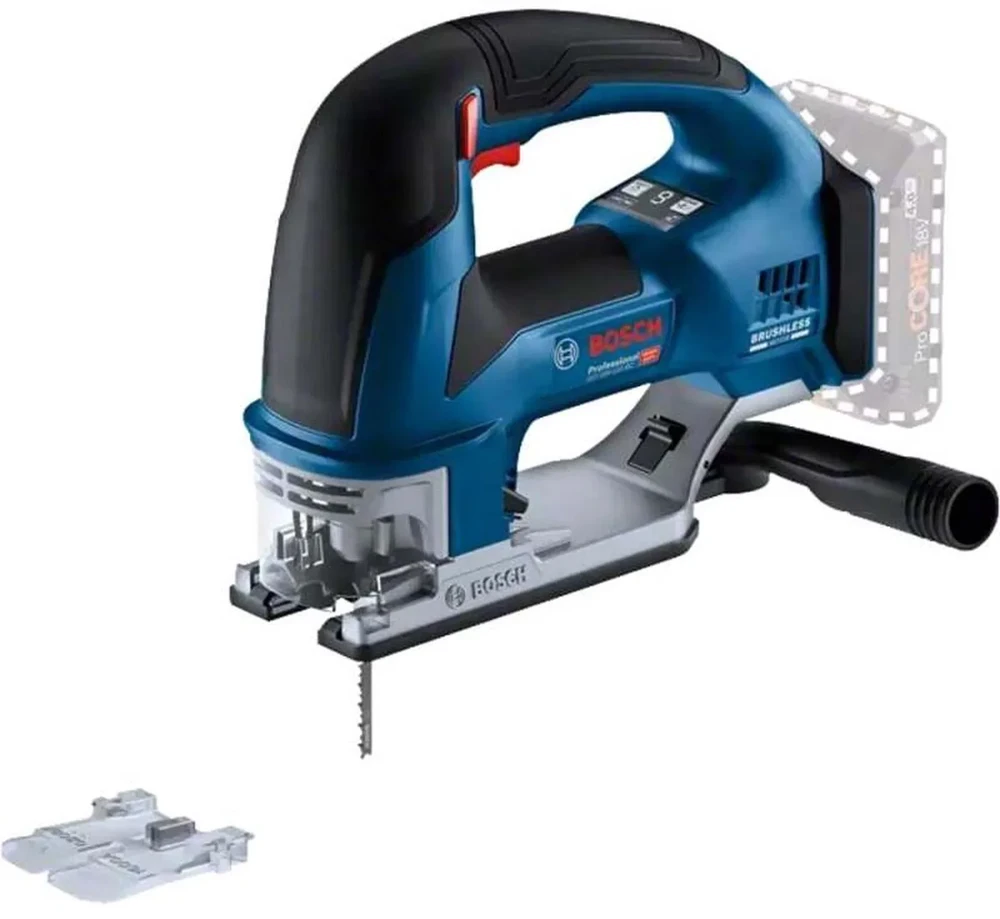 Bosch akumuliatorinis siaurapjūklis GST 18V-155 BC, 2x4.0Ah Procore, LBoxx lagaminas