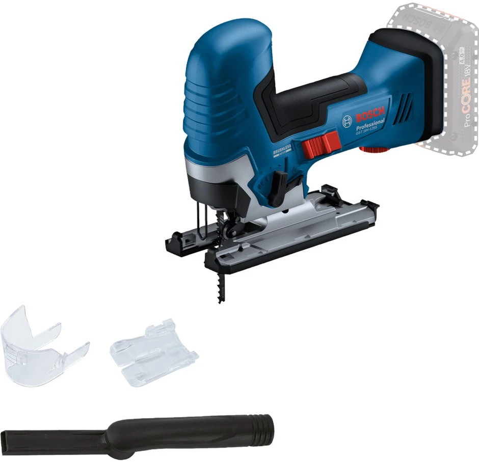 Bosch GST 18V-125 S Solo, dėžutė