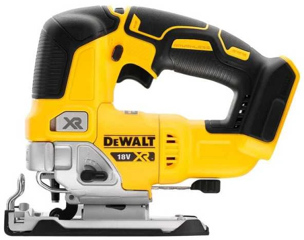 DEWALT siaurapjūklis DCS334NT 18V TSTAK lagaminas be akumuliatoriaus ir kroviklio