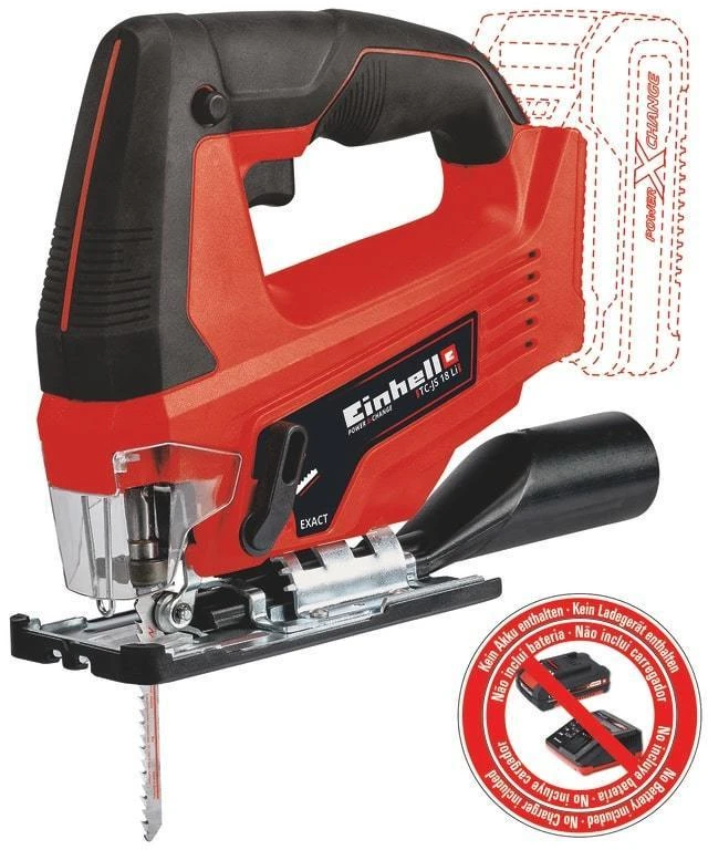 Akumuliatorinis siaurapjūklis C-JS220-X 20V, korpusas, Scheppach