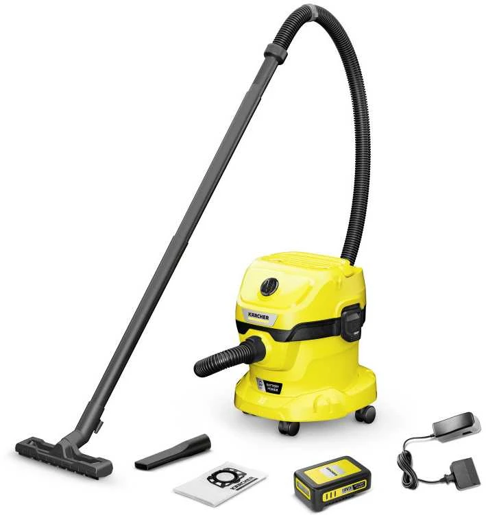 Sauso-drėgno valymo siurblys Kärcher WD 2-18 V Battery Set V -12/18