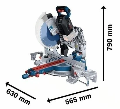 Bosch GCM 18V-305 GDC, CT be akumuliatoriaus ir kroviklio, CoMo