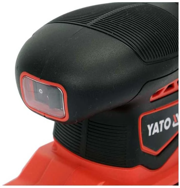 YATO ekscentrinis šlifuoklis 18V 125mm BE Akumuliatoriaus IR Įkroviklio