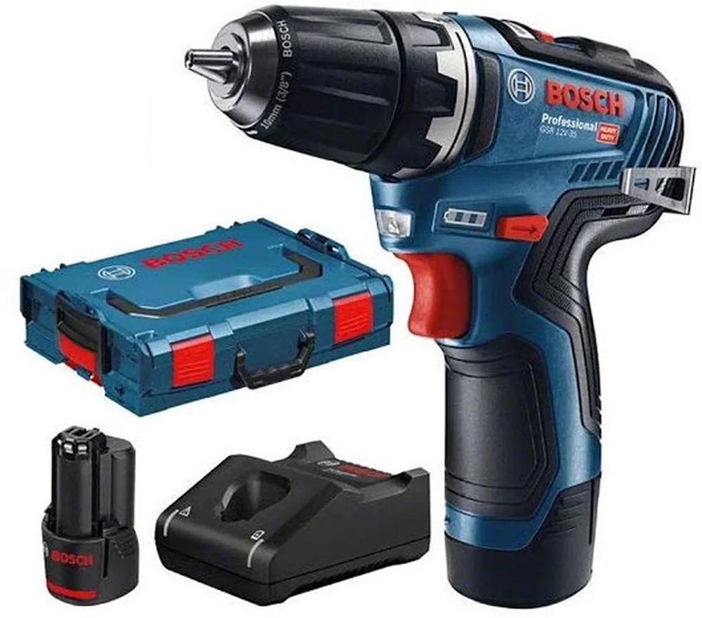 Bosch GSB 12V-35, LB 2x3.0, 12V-40
