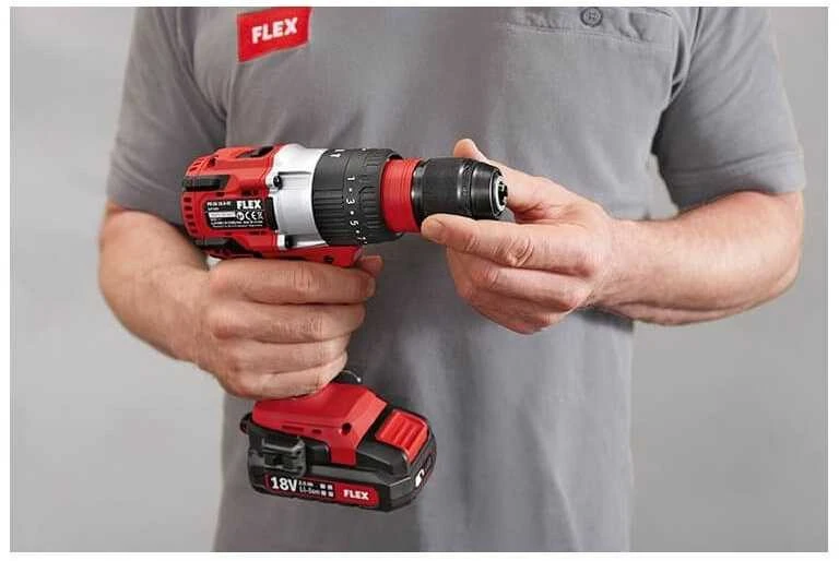 Akumuliatorinis smūginis gręžtuvas FLEX PD 2G 18,0 EC