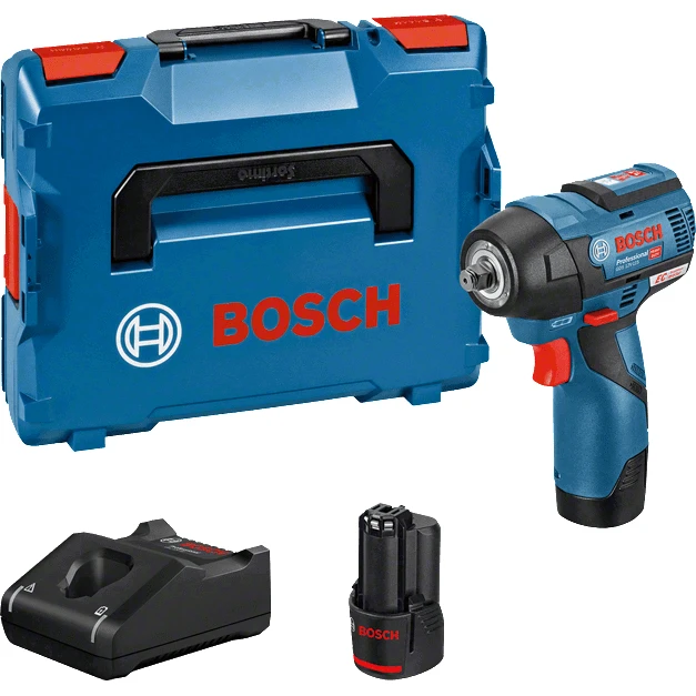 Bosch Akumuliatorinis smūginis suktuvas GDS 12V-115, 2x3.0Ah