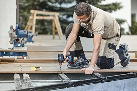 Bosch smūginis veržliasukis GDX 18V-210 C, GCY 42, be akumuliatoriaus ir kroviklio, LB