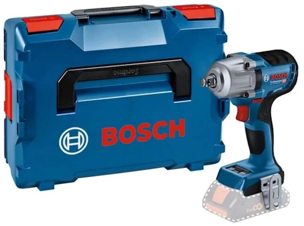 Bosch smūginis veržliasūkis GDS 18V-450 HC, GCY 42, LB be akumuliatoriaus ir kroviklio