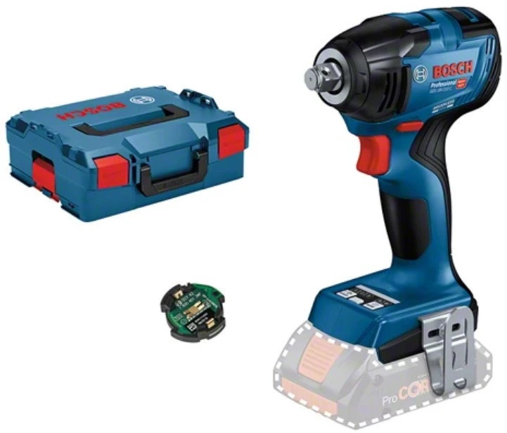 Smūginis suktuvas Bosch GDR 18V-200; 18 V; 2x4,0 Ah akum.