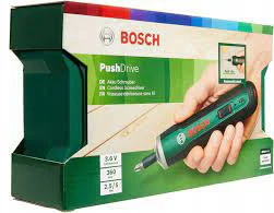 Akumuliatorinis suktuvas Bosch PushDrive