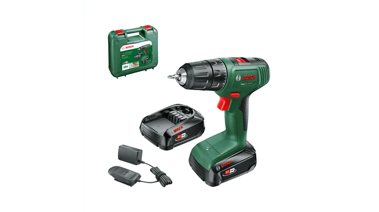 Bosch EasyDrill 18V-40 (1x2Ah) Akumuliatorinis suktuvas