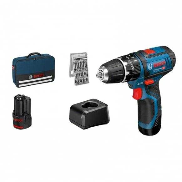 Bosch Akumuliatorinis suktuvas gręžtuvas GSR 12V-15 be akumuliatoriaus ir kroviklio