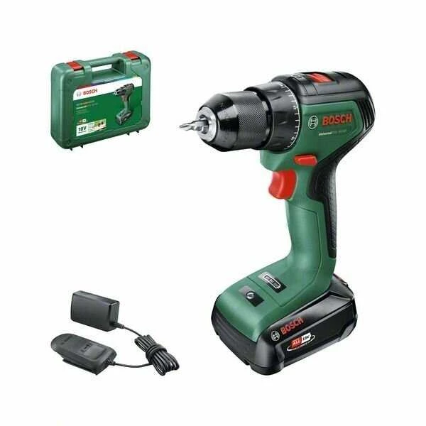 Bosch UniversalDrill18V-60,2Ah Akumuliatorinis suktuvas