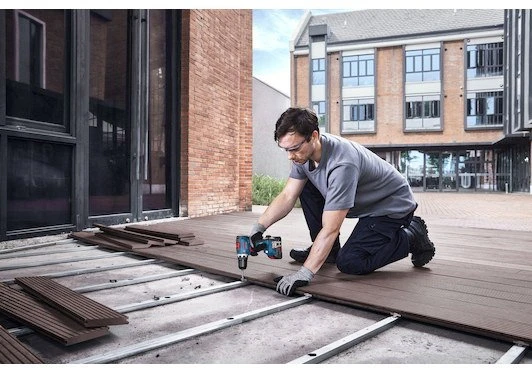 Bosch GSR 18V-65, CT, be akumuliatoriaus ir kroviklio