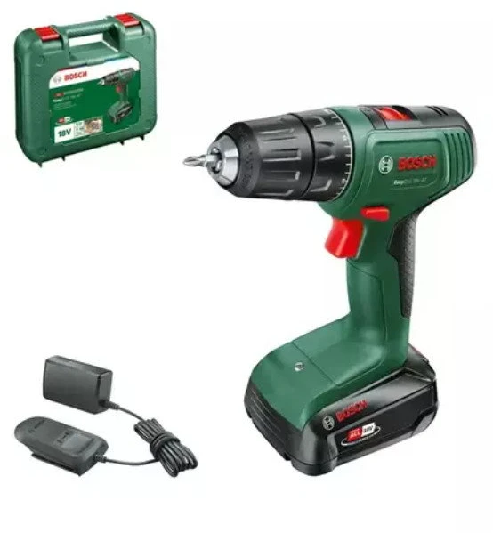 Bosch EasyDrill 1200 (2x1,5 akumuliatoriai) Akumuliatorinis dviejų greičių gręžtuvas - suktuvas