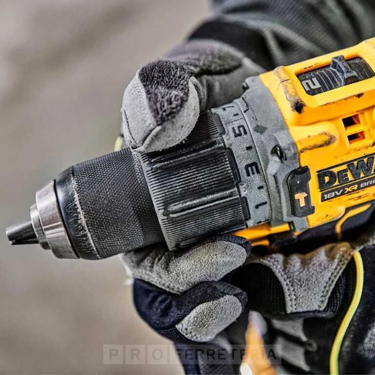 Smūginis gręžtuvas-suktuvas DeWalt DCD805P2T-QW; 18 V; 2x5,0 Ah akum.