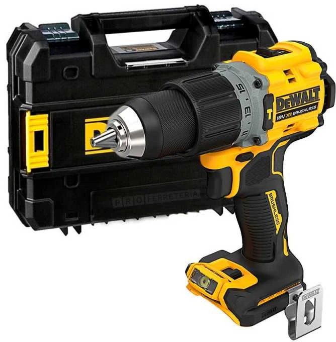 Smūginis gręžtuvas-suktuvas DeWalt DCD805P2T-QW; 18 V; 2x5,0 Ah akum.