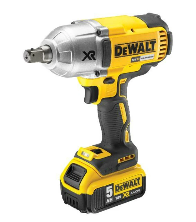 Akumuliatorinis smūginis veržliasukis DeWalt DCF899P2-QW 18 V, 2x5.0 Ah, 1/2"