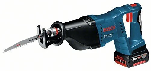 Bosch Akumuliatorinis universalus pjūklas GSA 18 V-LI, 2x5.0Ah