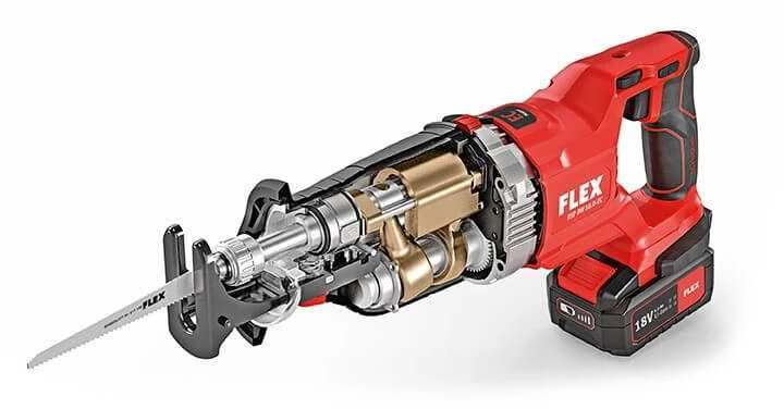 Akumuliatorinis tiesinis pjūklas FLEX RSP DW 18.0-EC