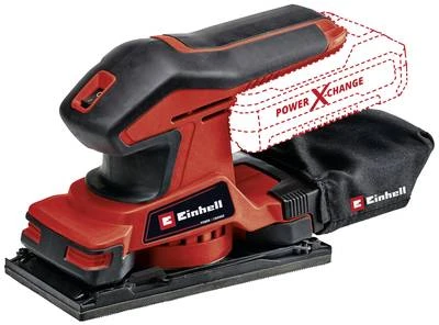 Akumuliatorinis paviršiaus šlifuoklis EINHELL TE-OS 18/230 Li Solo, 18 V, Li-ion, padas 230x115 mm