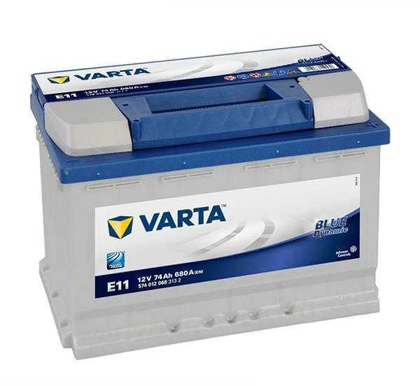 Varta Mėlyna Dynamic 574 012 068 automobilio akumuliatorius 74 Ah 12 V 680 A Automobilis