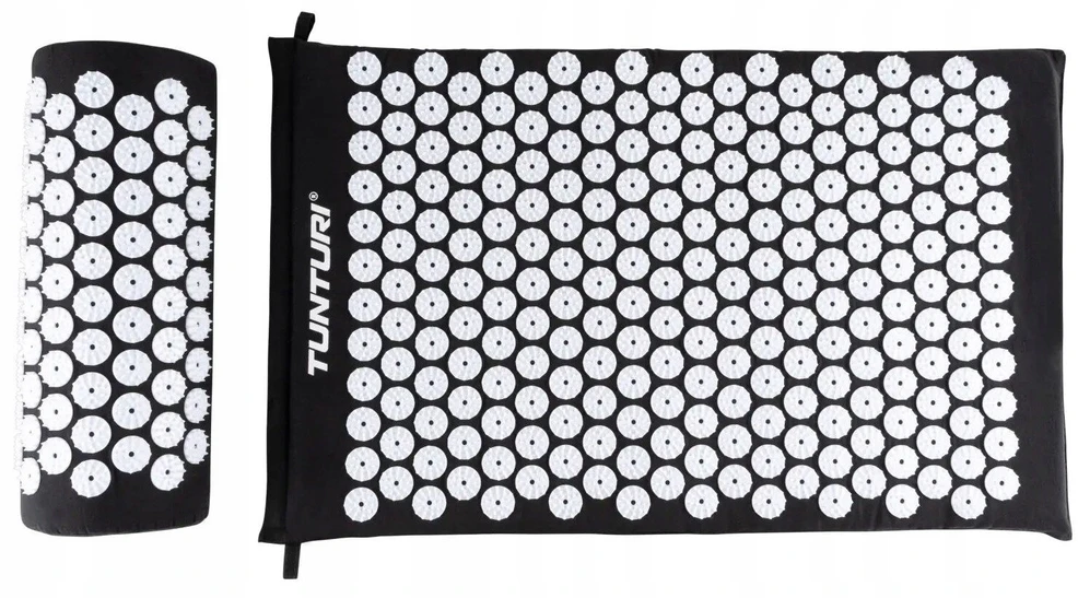 Kilimėlis TUNTURI ACUPRESSURE MAT AND PILLOW Juodas