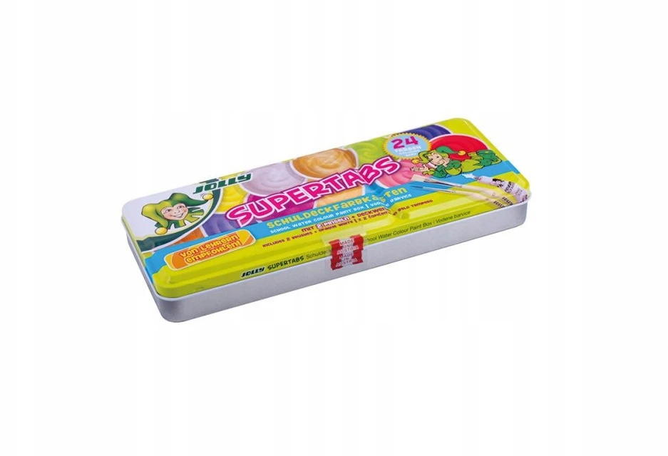 Akvarelė CLASSIC, Jolly, 24 sp.+2 teptukai
