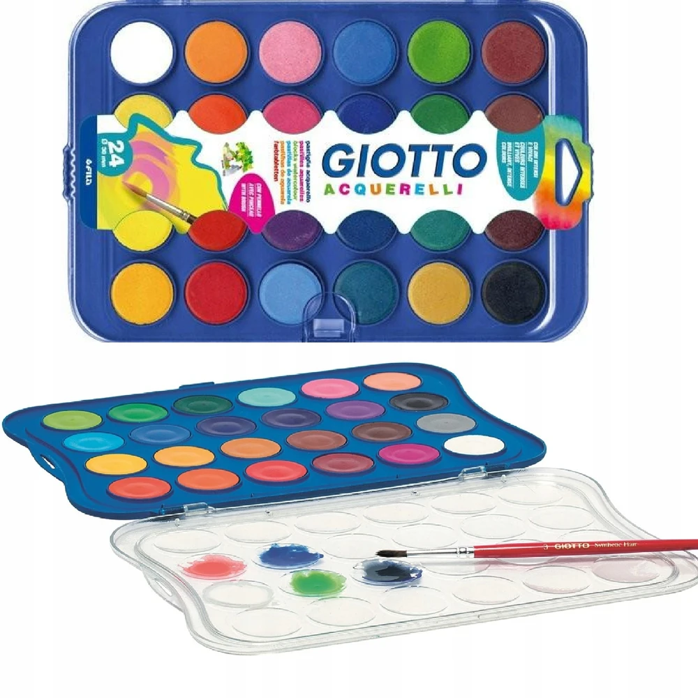Akvarelė Fila Giotto, 332000, 24 spalvos