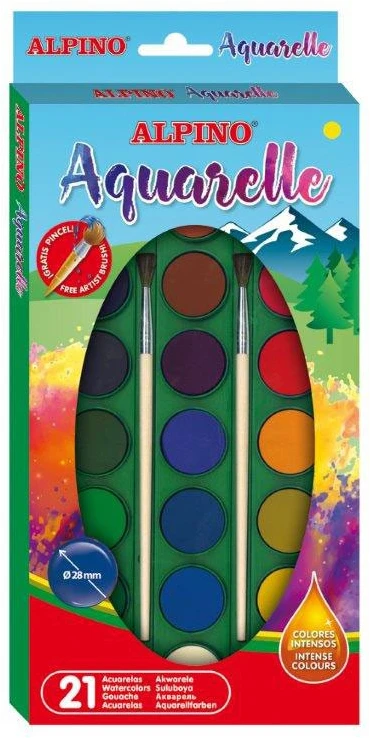 Smiltainis Akvarelinis sąsiuvinis SMLT, A4, 200 g, klijuotas, (10) 0708-205