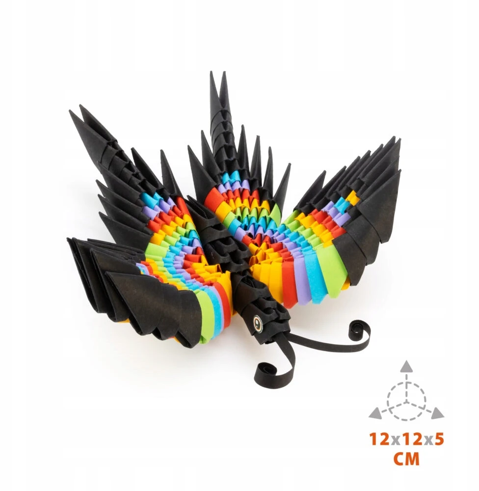 Alexander kūrybinis rinkinys origami 3D drugelis 2345