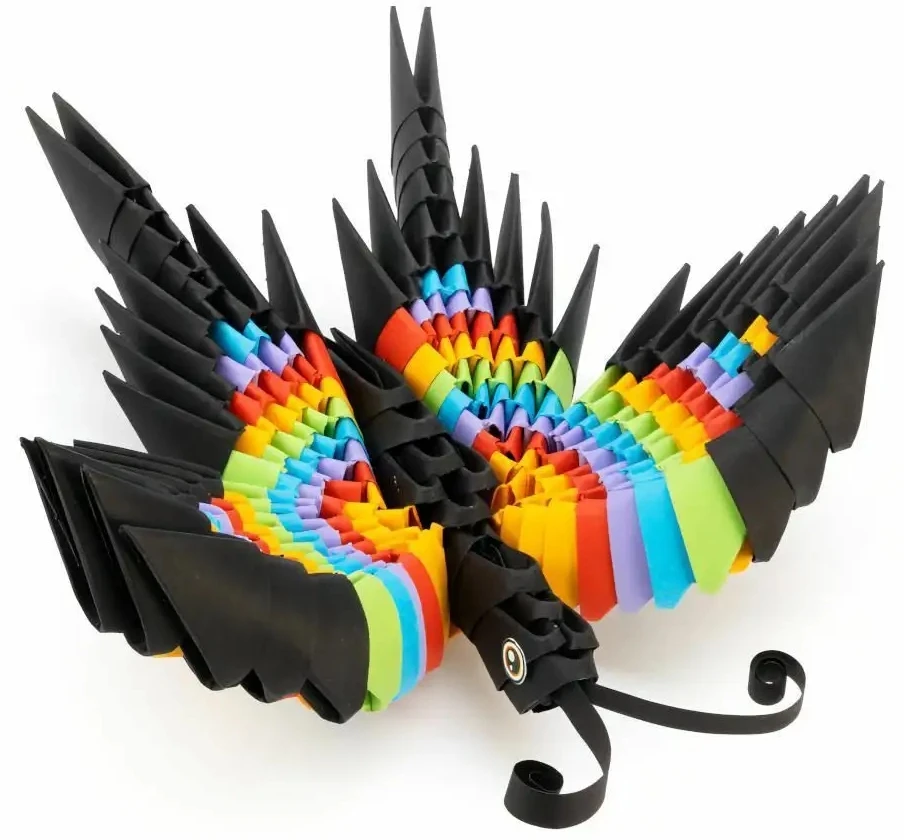 Alexander kūrybinis rinkinys origami 3D drugelis 2345
