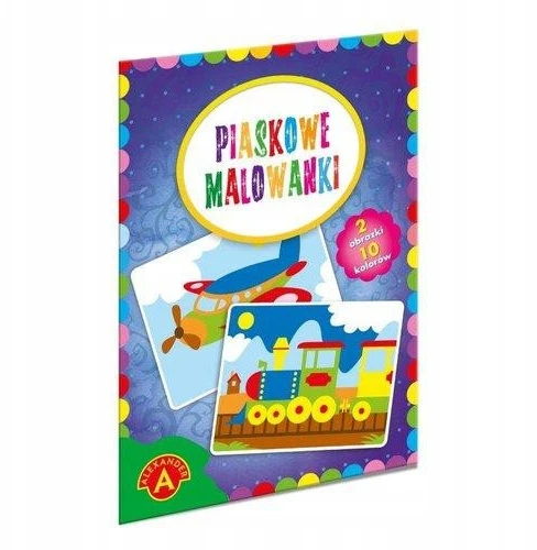 Alexander Creative ART KIT, smėlio dažymo puslapiai