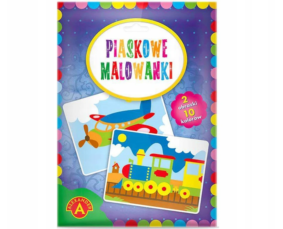 Alexander Creative ART KIT, smėlio dažymo puslapiai