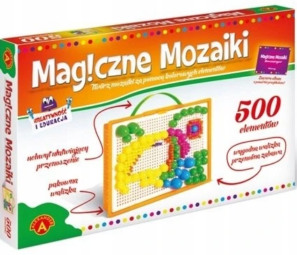 Alexander Edukacinė kūrybinė mozaika, įvairių spalvų