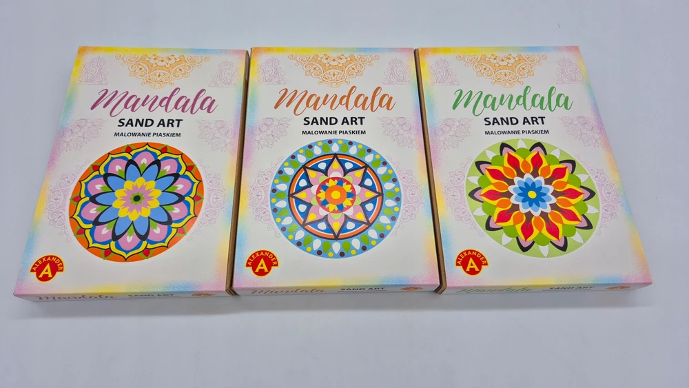 Alexander Mandala 3 smėlio paveikslai