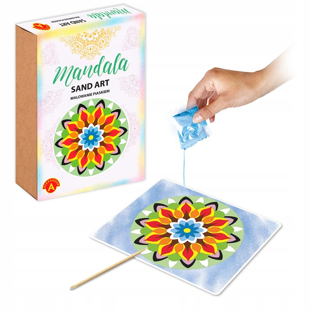 Alexander Mandala 3 smėlio paveikslai