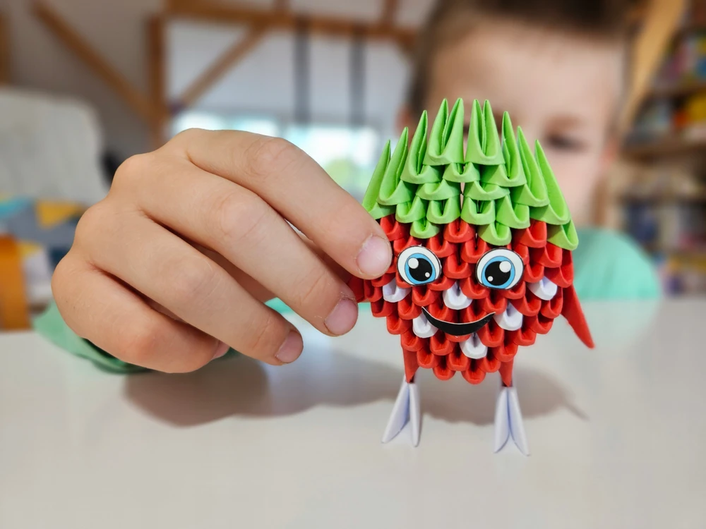 Alexander ORIGAMI 3D - Aleksandras - 5 vaisių rinkinys - 363 vnt. kūrybingas