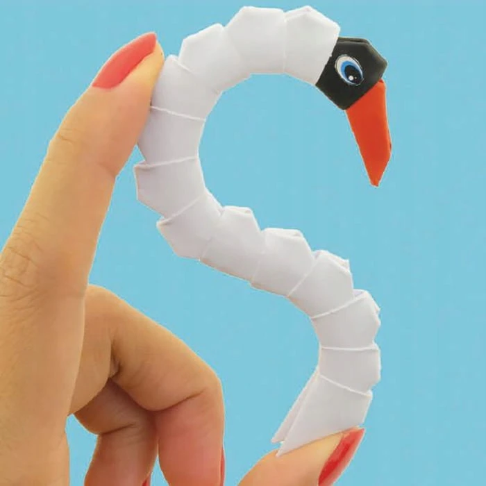 Alexander Aleksandro kūrybinis 3D origami SWAN 2831