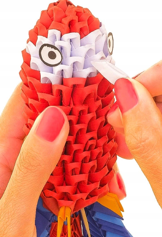 Alexander 3D origami kūrybinis rinkinys – Parrot ZA6074