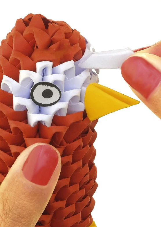 Alexander 3D origami kūrybinis rinkinys – Parrot ZA6074