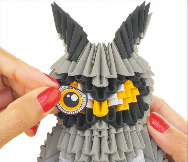 Alexander 3D origami kūrybinis rinkinys – Pelėda ZA6073