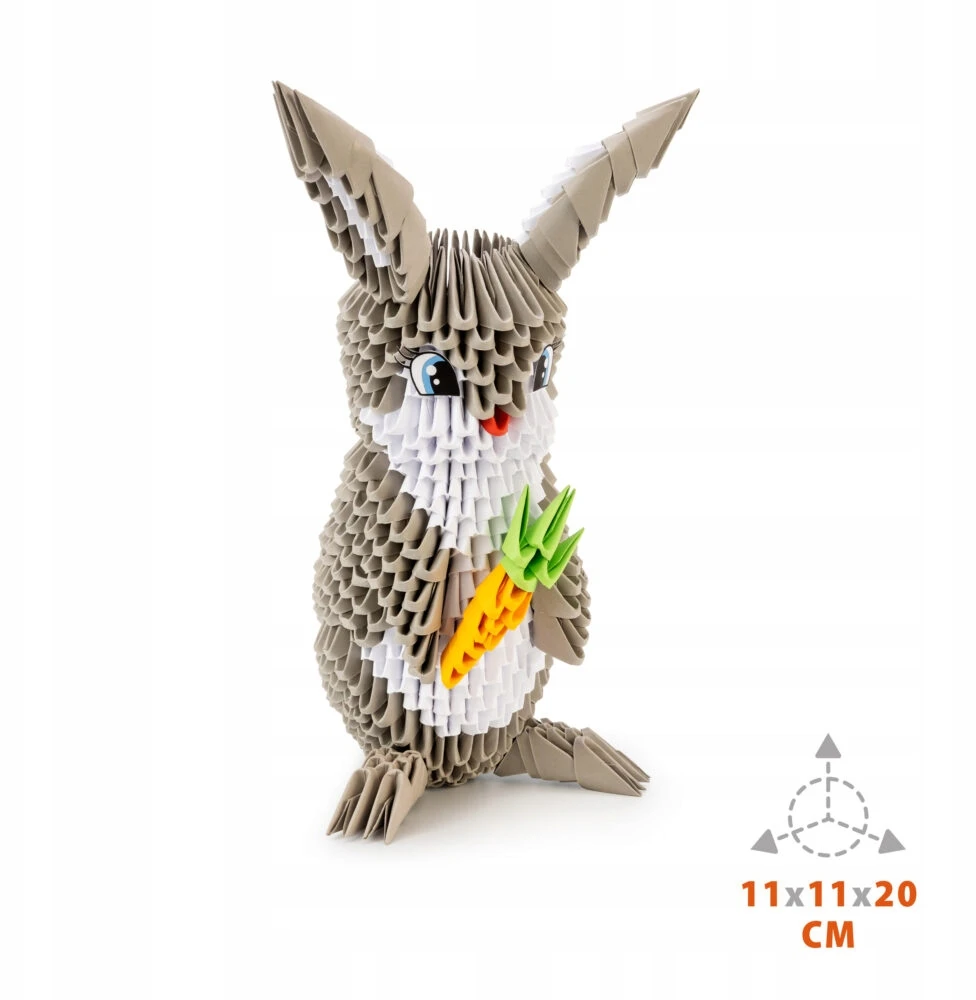 Dėlionė Alexander Aleksandro kūrybinis rinkinys „Origami 3D Rabbit