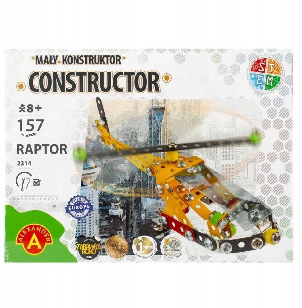 Alexander Raptor metaliniai sukimo blokeliai BERNIUKUI