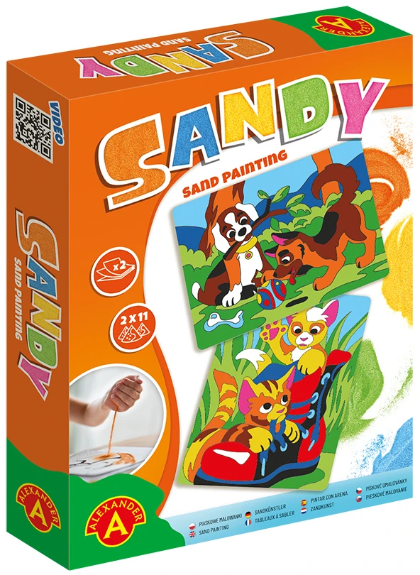 Alexander Smėlio paveikslai - Sandy - katės, šunys