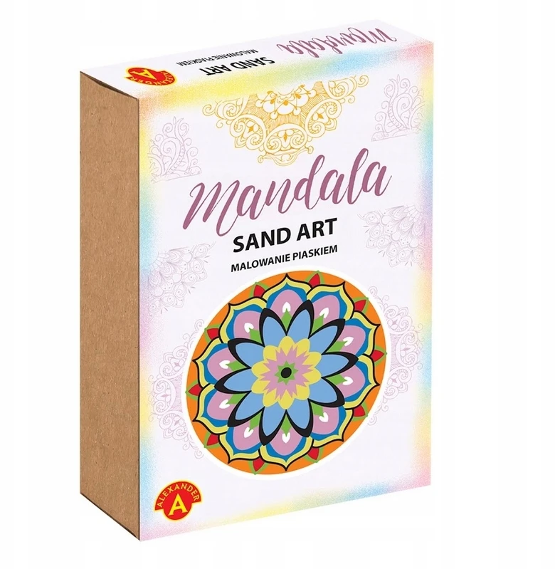 Alexander Smėlio tapyba - Smėlio menas - Aleksandras - Mandala 1 - kūrybinė pramoga