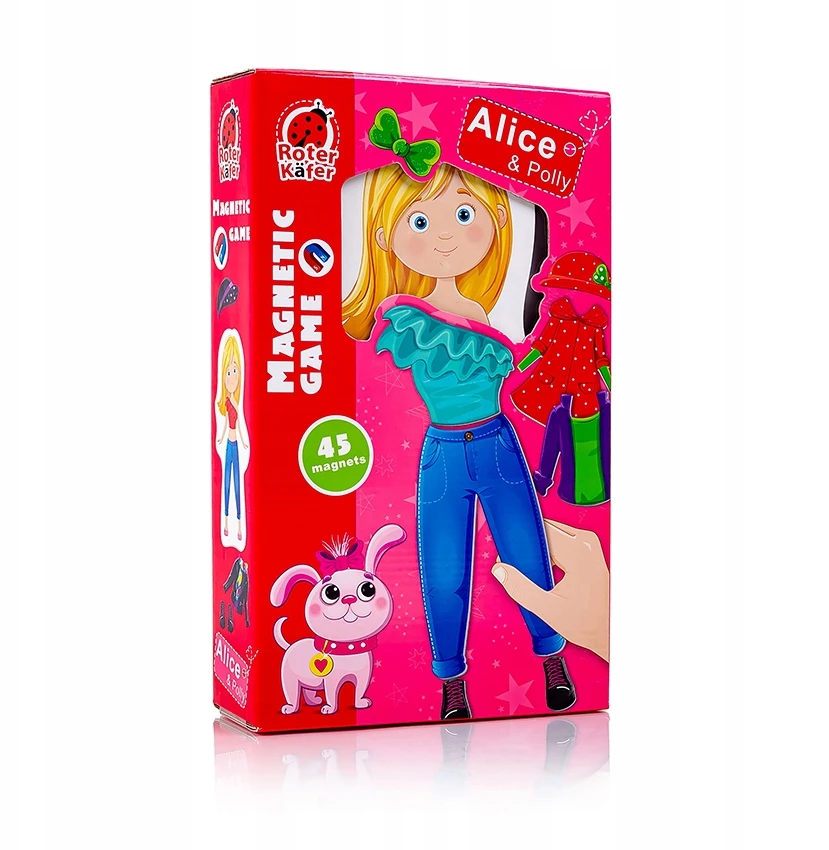 Dėlionė Roter Kafer Maksik Alice & Polly magnetinis žaidimas - Roter Kafer