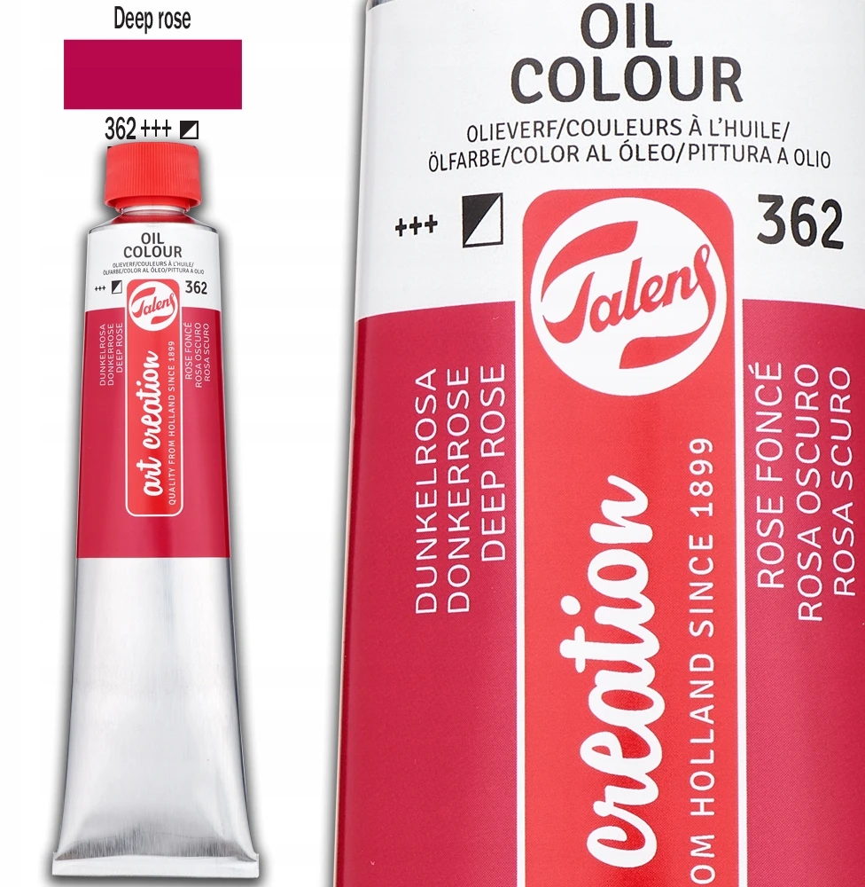Aliejinė spalva - ROYAL TALENS - ArtCreation - Tamsiai rožinė - 200 ml - Aliuminio vamzdelis
