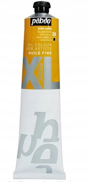 Aliejinė tapyba - Pébéo - Fine Studio XL aliejus - Geltonasis okras - 200 ml - Greitai džiūstantis