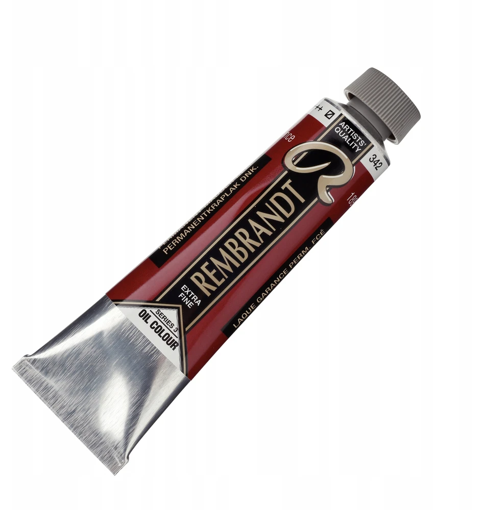Aliejinė tapyba - Rembrandtas - Gili granato spalva - 40ml tūbelė - Intensyvi spalva - Atsparumas šviesai